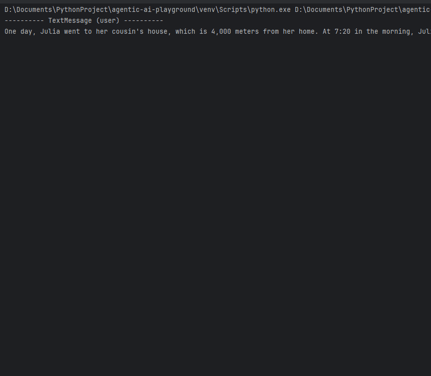 Easily solve the same problem with a multi-agent app based on code generation.