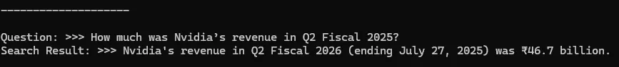 I asked for the data for the 2025 fiscal year, but it gave me the results for the 2026 fiscal year.