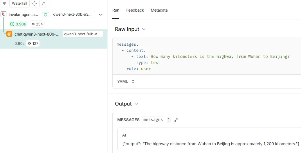 Agent Framework's OpenTelemetry output doesn't log the system message used when calling the LLM.